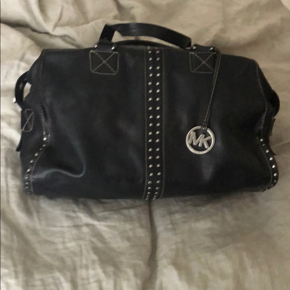 Rare Michael Kors Leather Studded Handbag